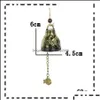 Articles de fantaisie Cloche Dragon Pendentif Yunnan Dongba Carillon à vent en métal Creative Décoration de la maison Drop Delivery Garden Otn0K