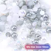 Flatback Beads Strasspärlor För Nageldekoration Mix Size Gems Pearl Stones Cups Kläder Nail Art Dekorationer YFA3391