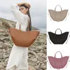 Cyme Tote Bag Full-Grain Gestructuur Lederen ontwerper Magnetische gesp houdt Handtas Women Suede binnen Voering Luxe grote capaciteit JD8F4529534