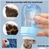 Cat Grooming Pet Portable Foot Cleaner Cup Clipper Travel Dog Accessories Paw Wash Clean Foots Mas Tiny Washer Dogsgrooming Drop Del Dhzmw