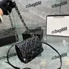 CC Bags Luxury Brand Cross Body Mini Women Crossbody Bag Silver Badge Matelasse Leather Classic Flap Shoulder Bag Trend Clutch Wallet Pochet