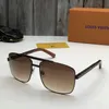 Zonnebril voor mannen vrouwen zomer 0259-stijl anti-ultraviolette retroplaat full frame bril random box