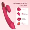 Masturbator Sex Toy Heating Rabbit Vibrator for Womens Pleasure Clitoralis Stimulator 10 Powerful Vibration Mode with Licking G Spot Female Adult SM19