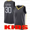 Mens Juventude Crianças Kevin Durant 7 Jerseys de basquete Giannis Antetokounmpo 34 Black Stephen Curry 30 Doncic Ja Morant LaMelo Ball Edition City Jersey