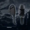 Masturbator Sex Toy Male Penis Vibrator with 10 Vibrations Hands-Free Mens Toys for Men Masturbation Adjustable Buckle Glans NKWZ