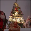 Christmas Decorations Hanging Light Adhesive 3D Visual Effect Acrylic Led Ornament Festival Themed Night For Party Home Supplies Dro Dhypd