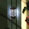 LED Retro Solar Wall Light