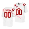 Walker Howard 2024 Peach Bowl Ole Miss Football Jersey 9 Tre Harris 5 Zakhari Franklin Ole Miss Rebels Jerseys Niestandardowy szed mę młodzież młodzież