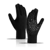 Winter Knitted Men's Gloves Cycling Fleece Thick Touch Screen Warm Triangle Skin-friendly Non-slip Acrylic Phone Glove for Women