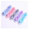 Party Favor Children Swimming Goggles Big Box Color Mix Girl Boy Eyeglasses Waterproof Fog Proof Swim Pool Glasses Fit Birthday Drop Dhgll