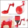 DrinkWare Handle Soda Dispensador Distrocante Coca -Cola Invertida Caminhada de Água Potável para Gadget Party Home Drop Drip Delivery Garden Kitc otdo5