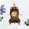 Desk Table Clocks 1Pc Creative European Style Clock Fashionable Decorative Without Battery Archaistic Decor Musical Time Drop Deli Dhdkn