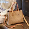 Sac à bandoulière en gros de femmes 2 couleurs élégantes TOTAMENT IMPRIMINE CONDUCTION PERSONNALITÉ PROBABLITION DE LA CAPPACITÉ À TROISIÈRE COMPRÉCUNIE À TROISEUR MAINSEUR FASHIQUE 5461 # #