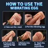 Masturbator Sex Toy Male Masturbators Cup Adult Toys with Bullet Vibrator Realistic Textured Pocket Vagina Pussy Man Masturbation Stroker OGTH