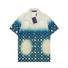 Heren casual overhemden Zomertops Hawaii-stijl knoopreversvest met korte mouwen Oversized overhemdblouses