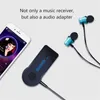 Aux Car Kit Stereo Bluetooth Receiver Audio Wireless Bluetooth Adapter med Retail Box