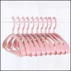 Hooks Rails 150Pcs/Lot Fast Wide Shoder Strap Hook Hanger Traceless Clotheshorse Antislip Clothes Hangers Rra12495 Drop Delivery H Otbg0