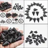 Charms Natural Volcanic Lava Stone Faceted Cone Pendum Pendants For Jewelry Making Wholesale Fashion High Quality Drop Delivery Find Dhgf1