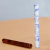 Smoking Colorful Wood Ceramics Grain Aluminium Alloy Pipes Portable Herb Tobacco Cigarette Holder Innovative Design Catcher Taster Bat One Hitter Dugout Tips DHL