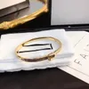 Or01 20style Fashion Cuff Bangle Women Letter Designer Jewelry 18k Gold Plated Stainless Steel Bracelet Lovers Wedding Gift