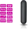 Masturbator Sex Toy G Spot Bullet Vibrator Nipple Clitorals Stimulator USB RECHARGEABEL FÖR TRARE - 10 lägen Portable Waterproof Mini Vaginal Anal Massager CQL5