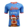 2022 2023 Napoli Kerst Voetbalshirts 22/23 Home Blauw Uit Derde Zwart MARADONA DI LORENZO H. LOZANO INSIGNE OSIMHEN MERTENS Retro 1987 1988 89 90 91 Voetbalshirts