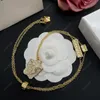 Mode Lyx Guld Halsband För Kvinnor Män Designer Smycken Diamant Biggie Head Halsband Chian Hängen Med Box Hip Hop Bröllop