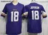 Gestikte voetbalshirt 84 Randy Moss retro onaantastbare elite jerseys