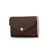 Classic Designer wallet purse Whole Lady short wallets Purses Colourful Card Holder Women Hasp Pocket cards holders with Box279F