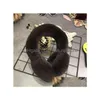 Headbands Warm Earmuffs For Winter Soft Whole Fur Rex Rabbit Hair Fashionable Mticoloured Plush 221107 Drop Delivery Jewelry Hairjewe Dhg5I