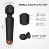 Masturbator Sex Toy Sendry Wand Massager Mini Cordless - Minsta och starkaste 160 vibrationslägen Handhållna Trådlös vattentät stum Mute laddningsbar personlig OQ2Y