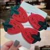 Bomboniera versione coreana di Hyunya forcina in lana lavorata a maglia ragazza bambino frutta frangia laterale clip per bambini Bb femmina consegna a domicilio Gar Otqk4