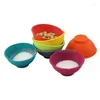 Bowls Silica Gel Mini Bowl Baby Supplementary Kitchen Seasoning Noodle Supplies Drop Delivery Home Garden Dining Bar Dinnerware Dholo