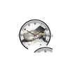 Bureau Table Horloges Horloge En Verre De Luxe Art Créatif Minimaliste Grand Salon Design Moderne Reloj Vintage Décoration De La Maison Ac50Tc Dhsko