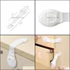 Baby Locks Latches# Security Lock Protector Child Cabinet Locking Plastic Protection Children From Doors Ders Safety Drop Delivery K Dha1C