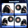 Masturbator Sex Toy Male Masturbators Toys Sucking AMOVIBE Men's with 10 Vibration Mode and 5 Suction Silicone Realistic Strokers Double Fast 43BI