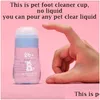 Chat Toilettage Pet Portable Pied Nettoyant Coupe Clipper Voyage Chien Accessoires Paw Wash Clean Foots Mas Tiny Rondelle Dogsgrooming Drop Del Dhzmw