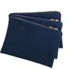 14oz thick denim makeup bag with gold metal zip and true red lining navy blank denim cosmetic bag ship by DHL directly from f2144