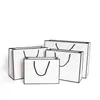 Presente Gift Gifts White Card Packaging Bag Cloth Kraft Paper Bolsa de bolsas de armazenamento de moda Publicidade Ambiental Custom 1 8 DHRKB