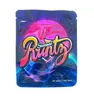 3.5g رائحة إثبات أكياس مايلر البلاستيكية الأدورة ذات الظهر boyz boyz runty gelato Zerbert special die cut على شكل حزم زهرة سحاب