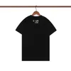 Designer flicka t shirt sommar kort ärm tee män kvinnor älskare lyx t-shirts mode casual senior pure bomull high street svart toppkläder storlek xs-l