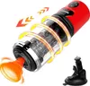 Masturbator Sex Toy PowerRider Automatic Male Masturbators Cup with 7 Thrusting Rotating Modes for Penis Stimulation Electric Pocket Pussy Stroker 961O