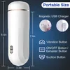 Masturbator Sex Toy Automatic Male Sucking Toys 5 Modes 7 Vibrations Masturbation Cup Electric Pocket Pussy Stroker for Penis CBAP