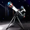 Teleskop HD Astronomiskt teleskop Barn Studenter Stargazing Monocular Teaching Aids for Science Experiment Simulate Camping 221014