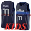 Mens Juventude Crianças Kevin Durant 7 Jerseys de basquete Giannis Antetokounmpo 34 Black Stephen Curry 30 Doncic Ja Morant LaMelo Ball Edition City Jersey