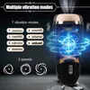 Masturbator Sex Toy Automatic Male Sucking Toys 5 Modes 7 Vibrations Masturbation Cup Electric Pocket Pussy Stroker for Penis CBAP