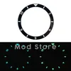 Комплекты для ремонта инструментов SKX007 SRPD MOD FLAT Ceramic Bezel INSERT DUALLY STYLE GMT 12 часов черный 38 -мм BGW9 LUME269R