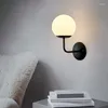 Lampada da parete moderna in vetro oro nero iorn luci per la casa industriale arredamento nordico sconce camera da letto bagno specchio