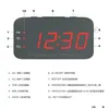 Desk Table Clocks Mini Lcd Display Digital Clock Bedroom Luminous Bedside Alarm Led Mtifunctional Tafelklok Decoration Bf50Dc Drop Dhvi3