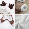 Trajes de gato de inverno engrosse roupas de estimação para gatos lã quente lã de natal gatinho gatinho sugestuits casaco jaqueta de animais de estimação